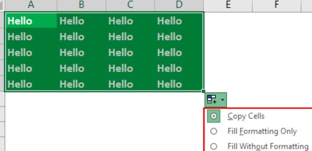 Move a Row by Dragging and Dropping in Excel